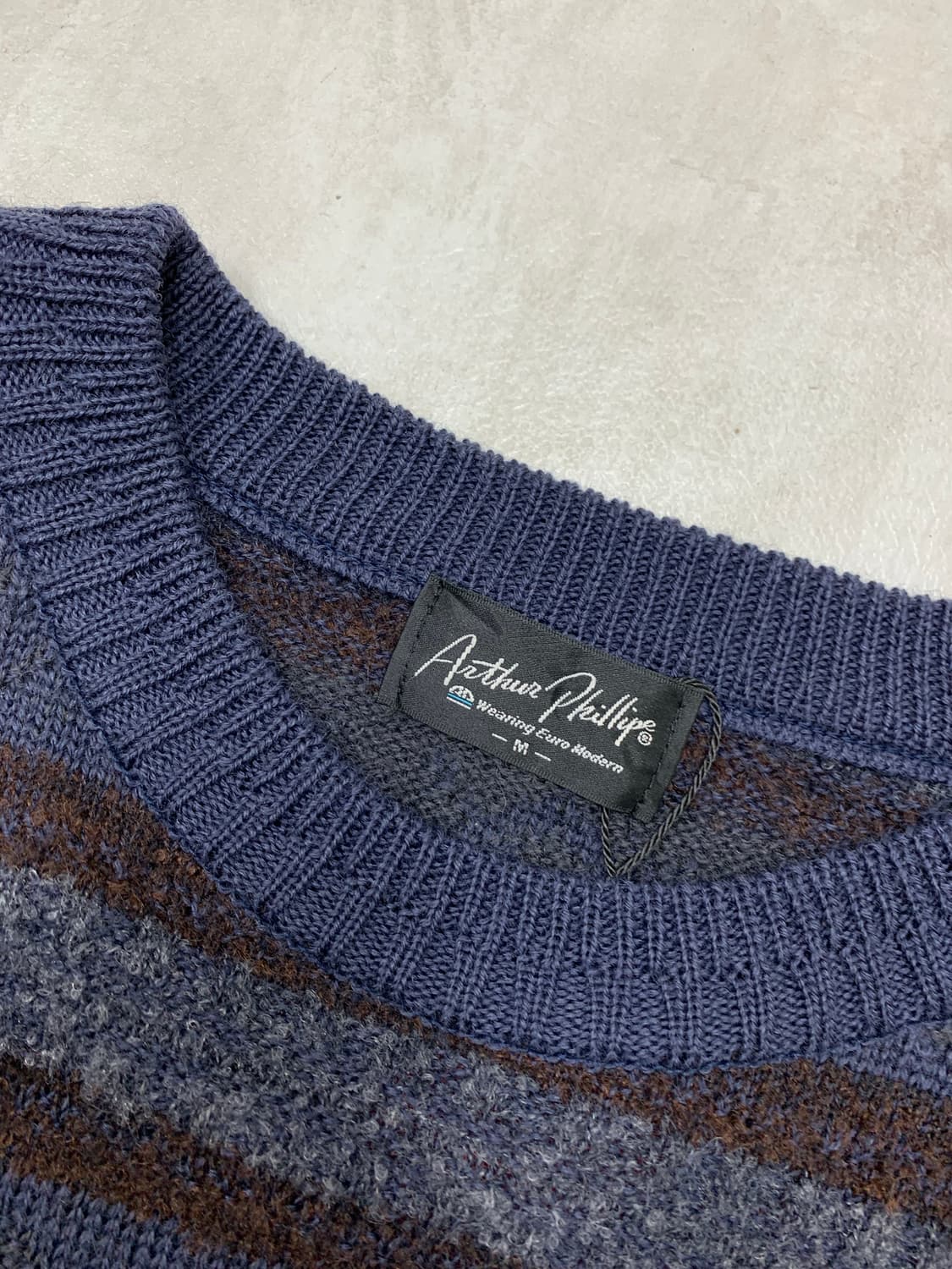 패턴 니트 #372 상품이미지3