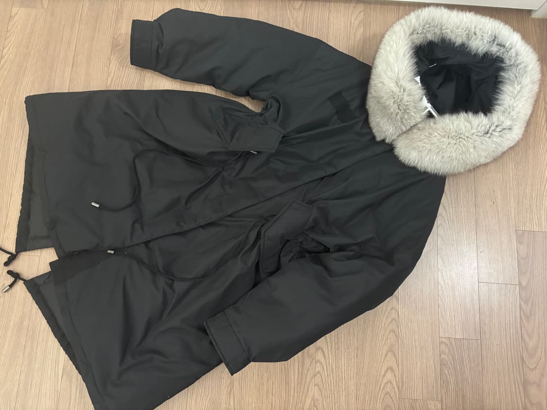 상태최상 지컷 사가퍼 구스다운 야상롱패딩 66 상품이미지2