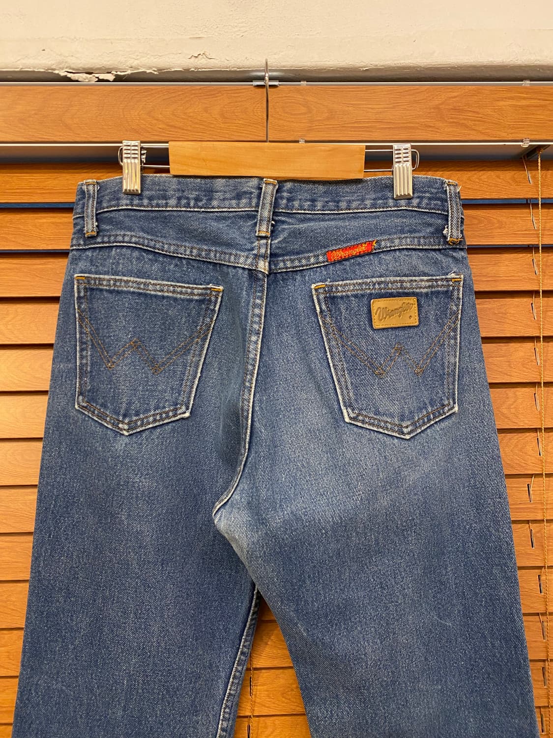 (29inch) 랭글러 부츠컷 진청 웨스턴 상품이미지2