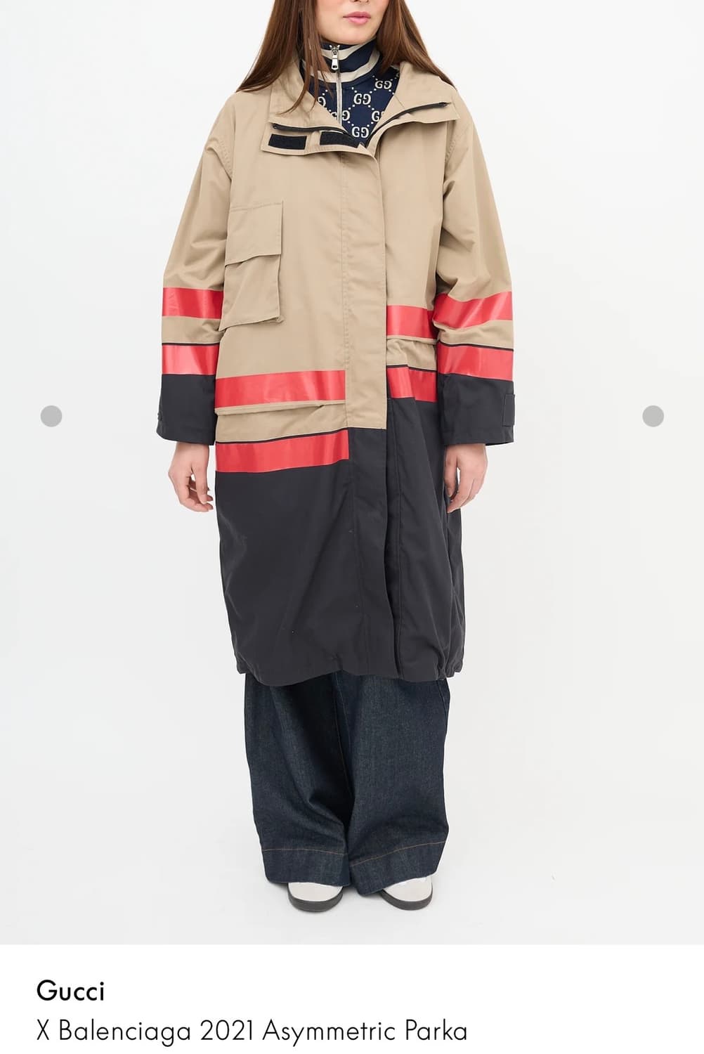 구찌 X 발렌시아가 파카  상품이미지2