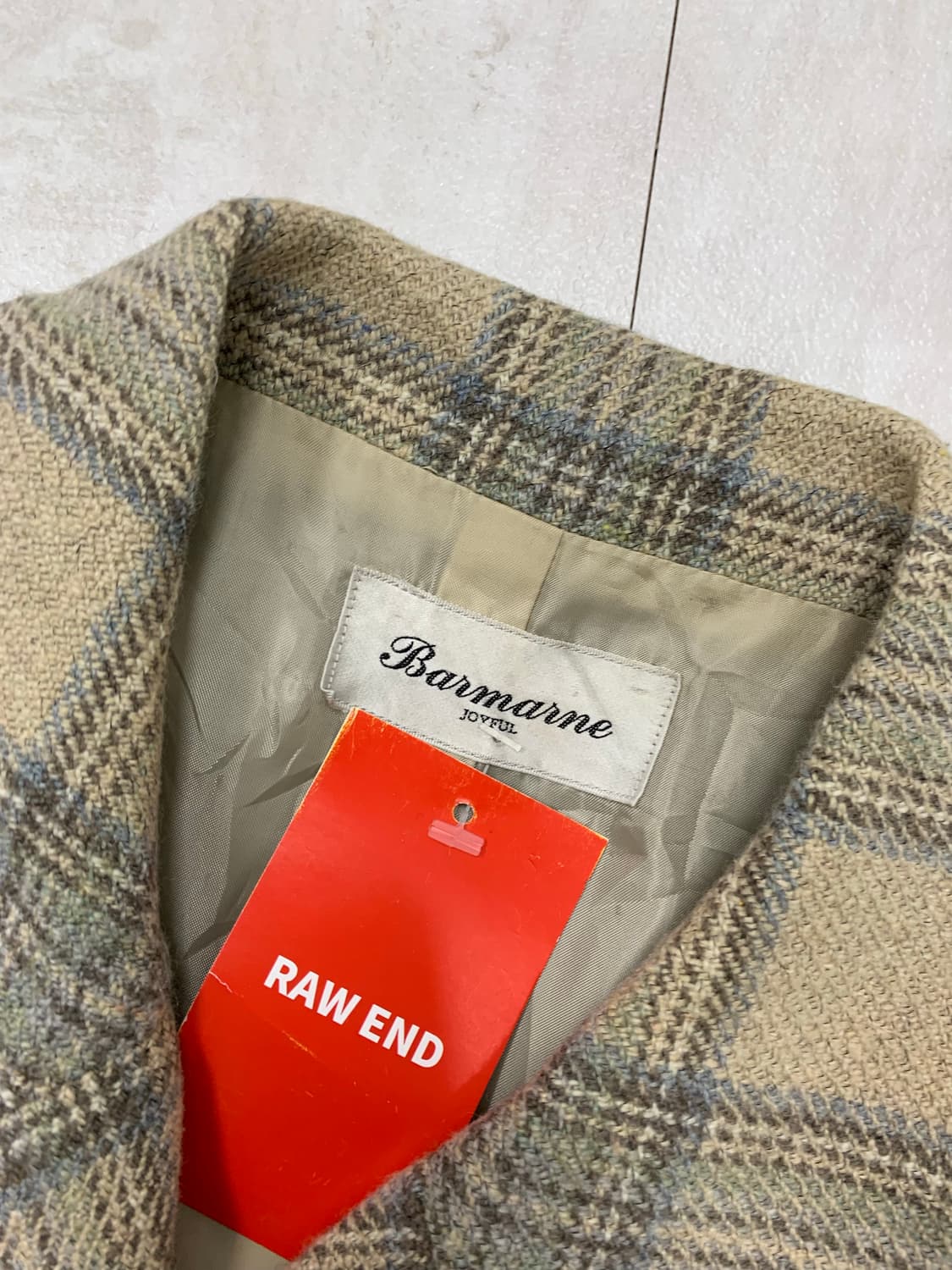 Barmarme 체크 자켓 #283 상품이미지5