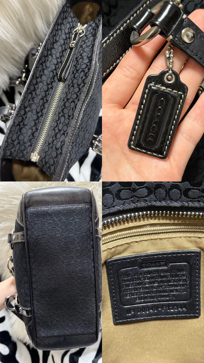 vintage coach signature tote bag 상품이미지6