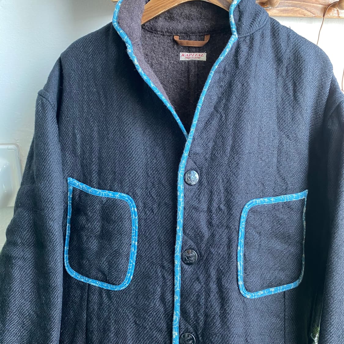 (3) 캐피탈 패치워크 울 자켓 상품이미지2