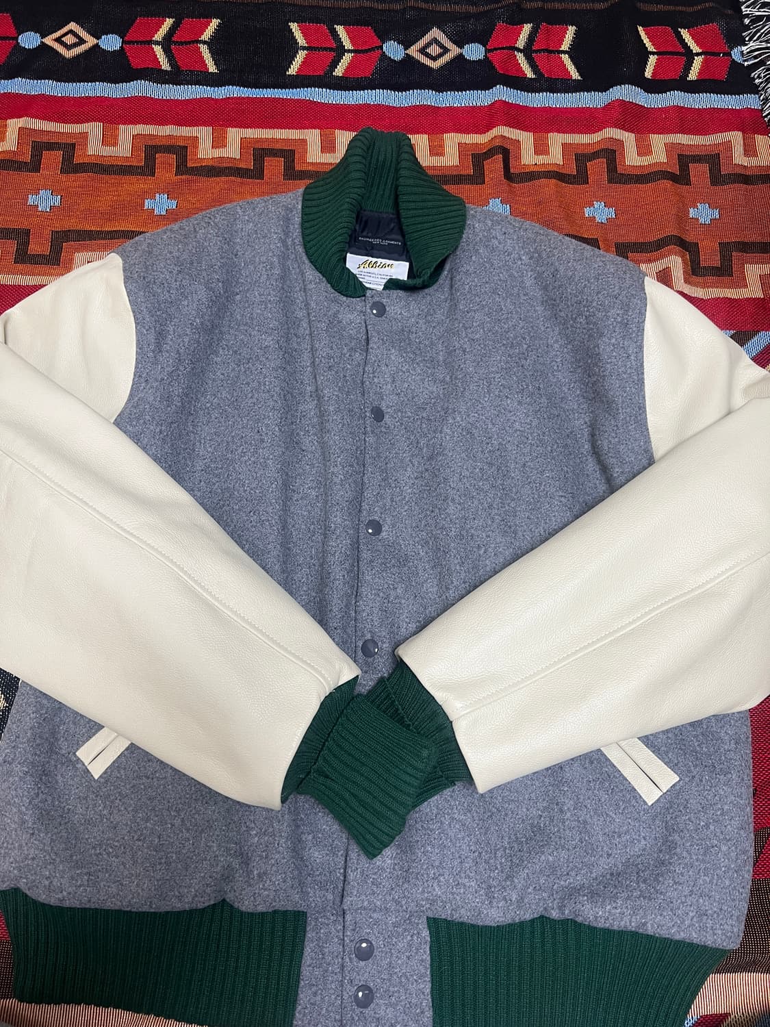 엔지니어드가먼츠 바시티자켓 L 상품이미지1