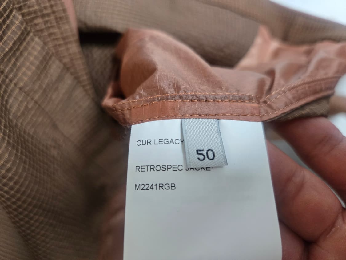 아워레가시 레트로스펙 자켓 택타일 립스탑 골든 브라운 상품이미지3
