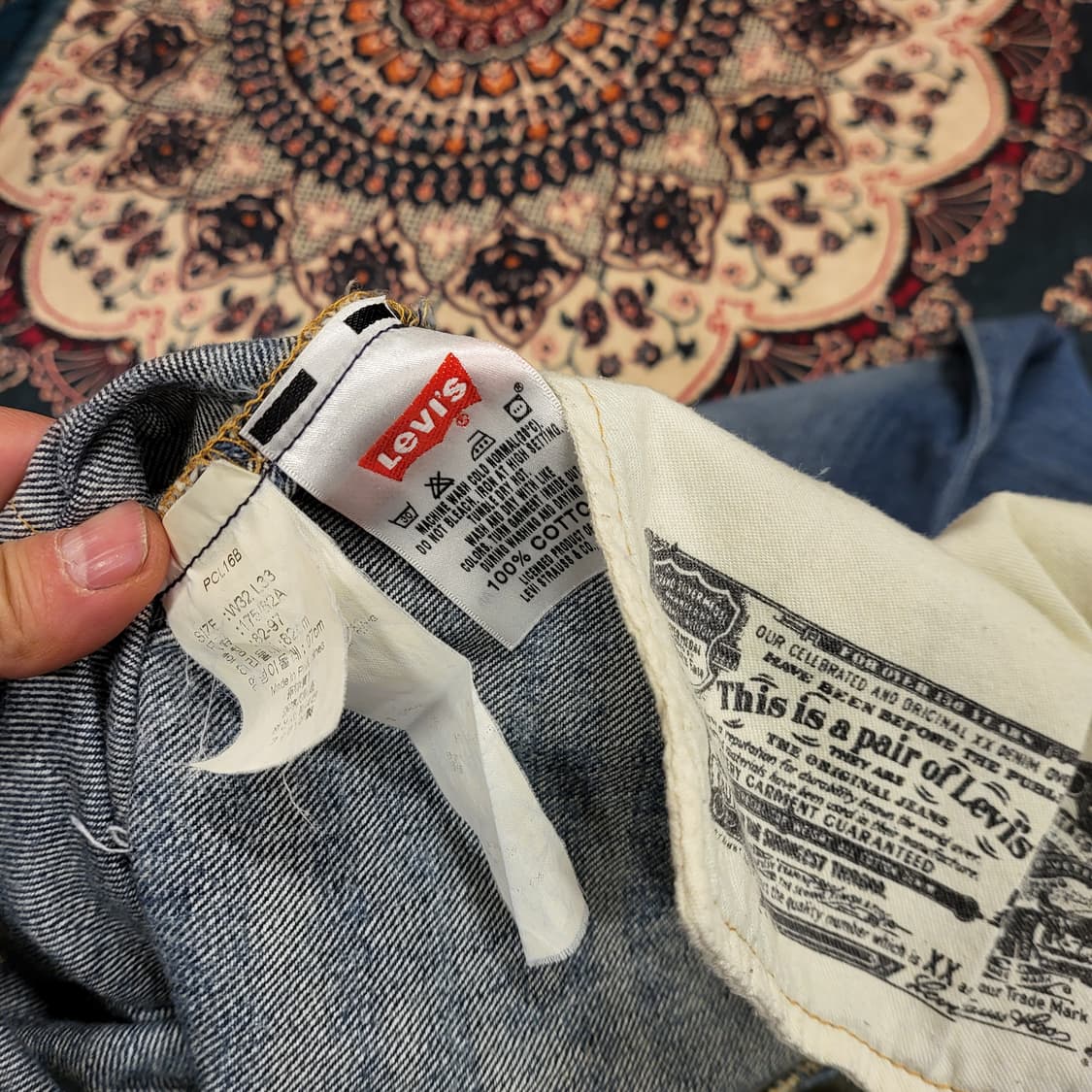 리바이스 청바지 501 (32) 상품이미지9