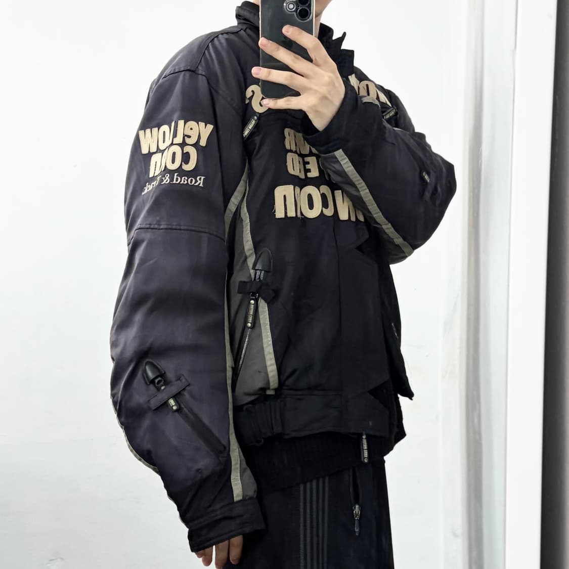 옐로우콘 모터사이클 레이싱 자켓 상품이미지4