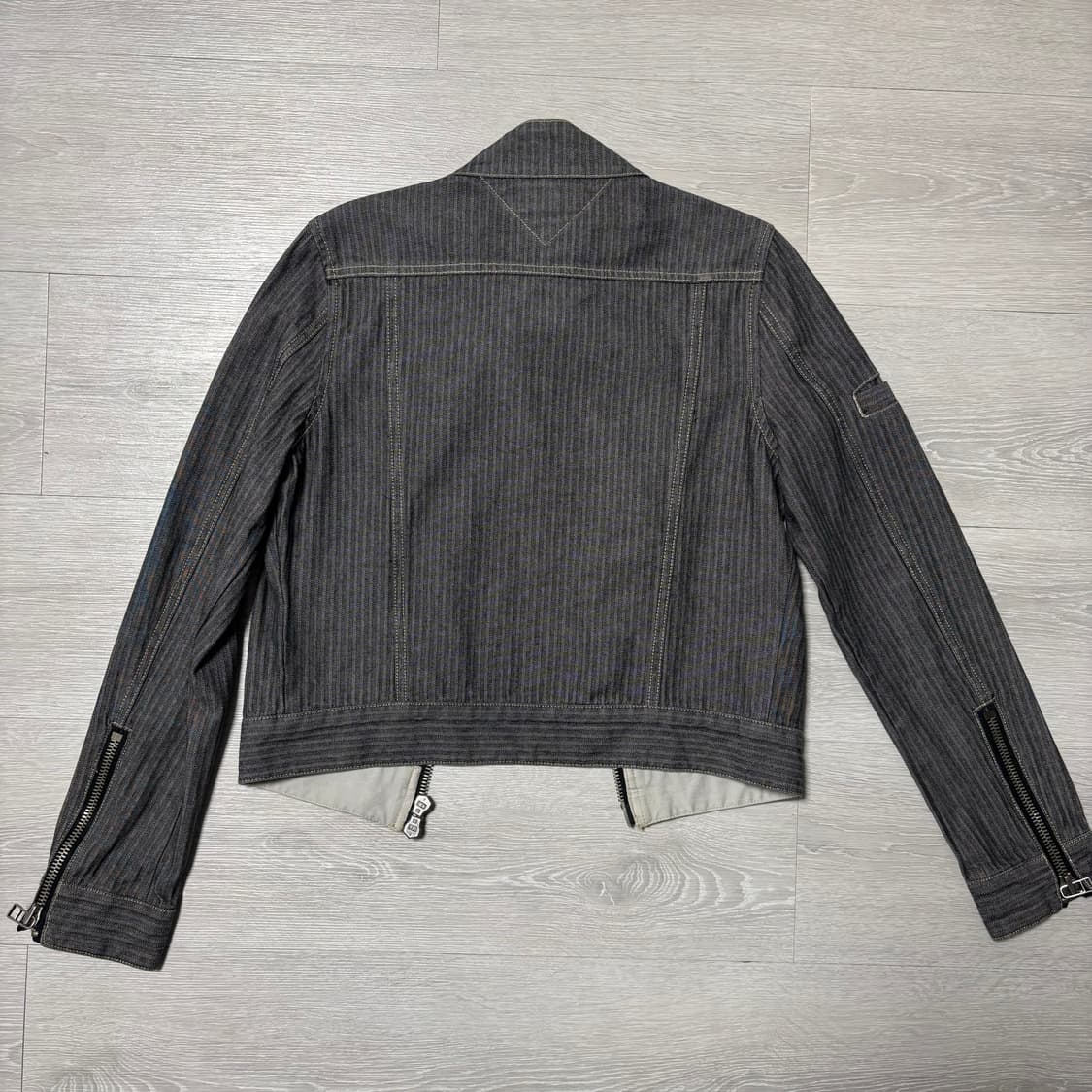 타미힐피거 흑청 자켓 청자켓 빈티지 자켓 상품이미지3