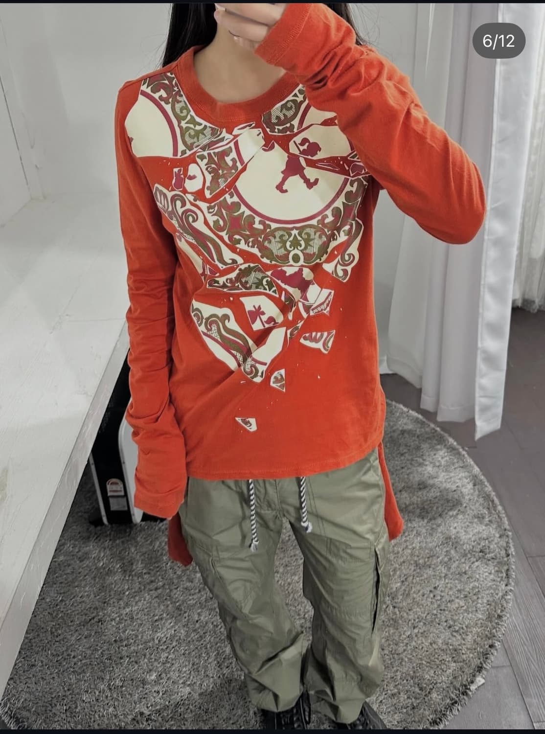 karen walker runway design longsleeve 상품이미지4