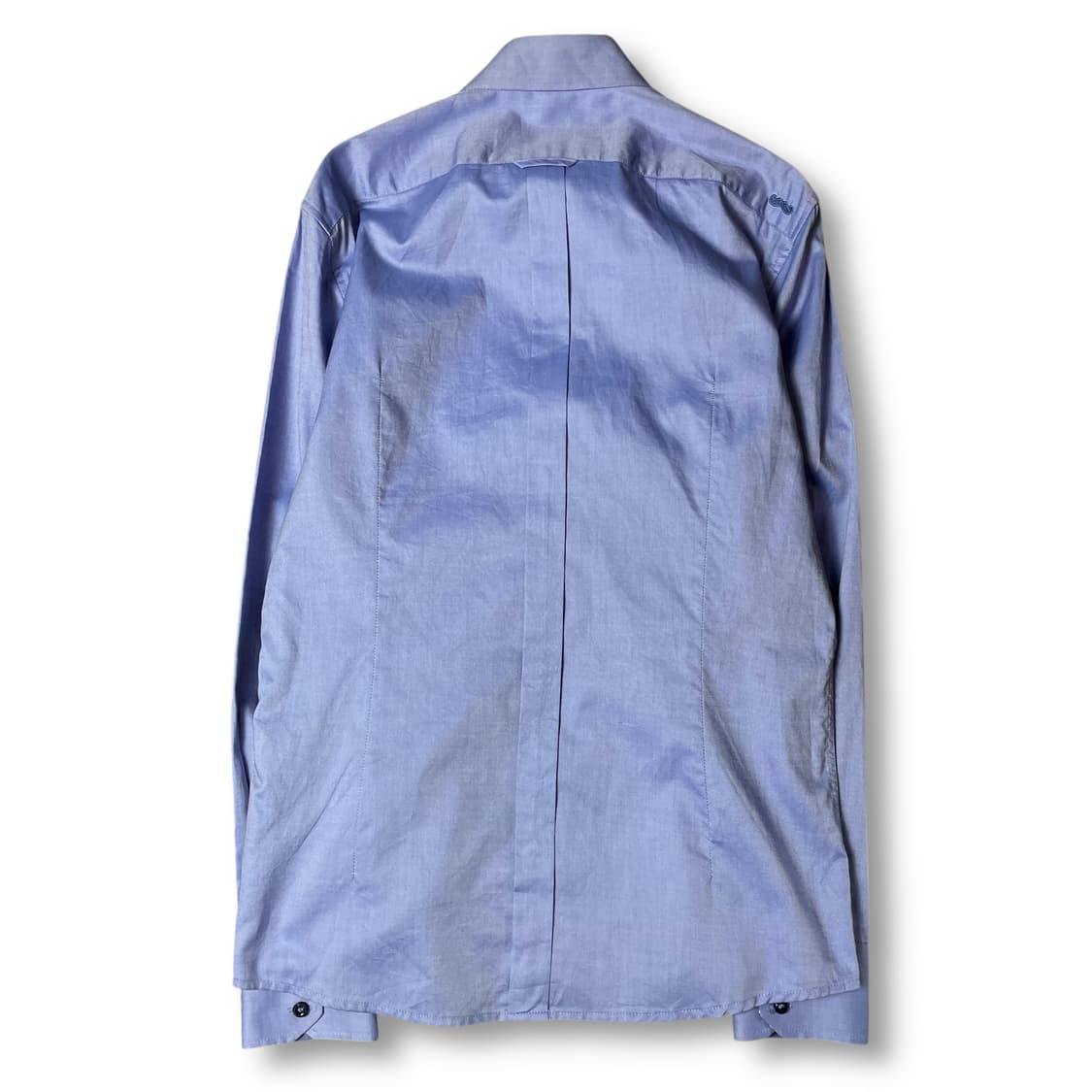 (새상품) 옴브루노 스카이블루 클래식 긴팔 셔츠 105 상품이미지2