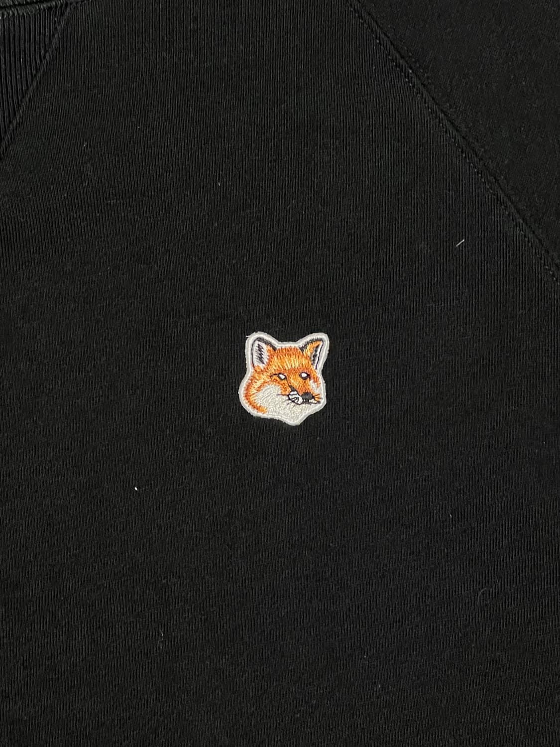 메종키츠네 폭스로고 블랙 맨투맨 XL 상품이미지3