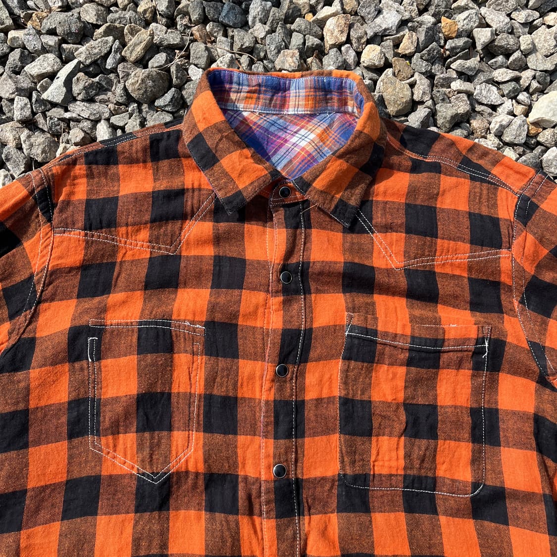 BACK NUMBER 리버시블 셔츠 (실측확인) 상품이미지6