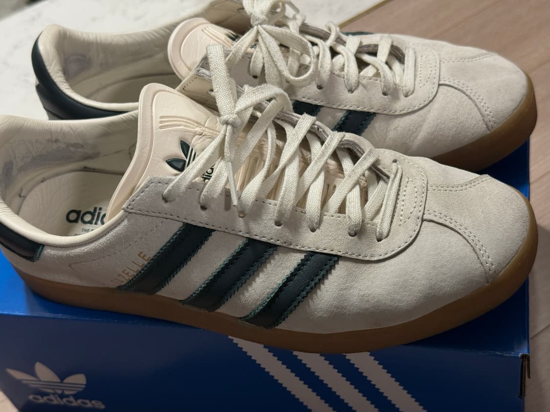 아디다스 가젤 85 -/265/ 오프화이트:그린 / IH2213 상품이미지8