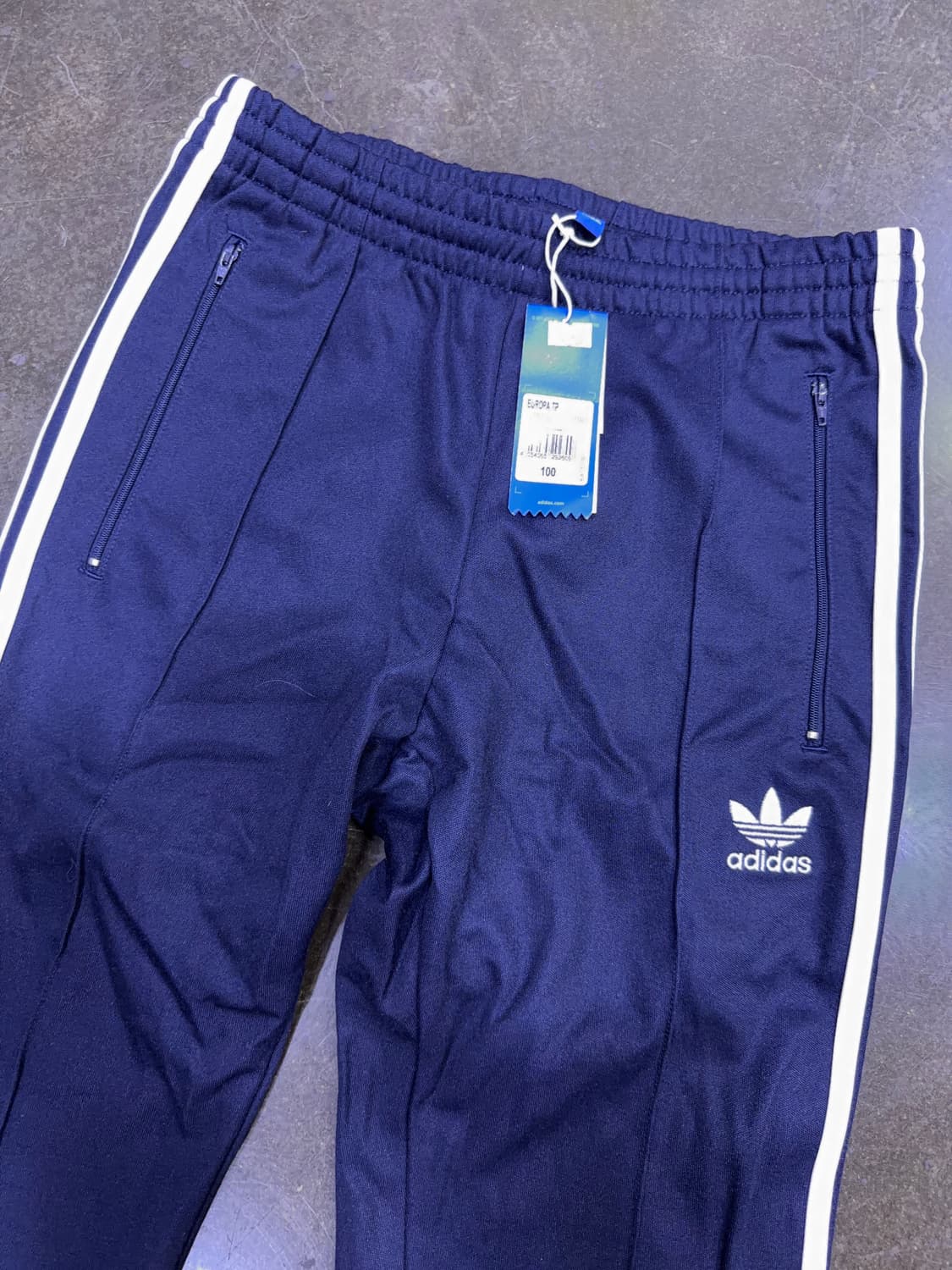 아디다스 아디컬러 클래식 파이어버드 유로파 트랙팬츠 다크블루 100 상품이미지4