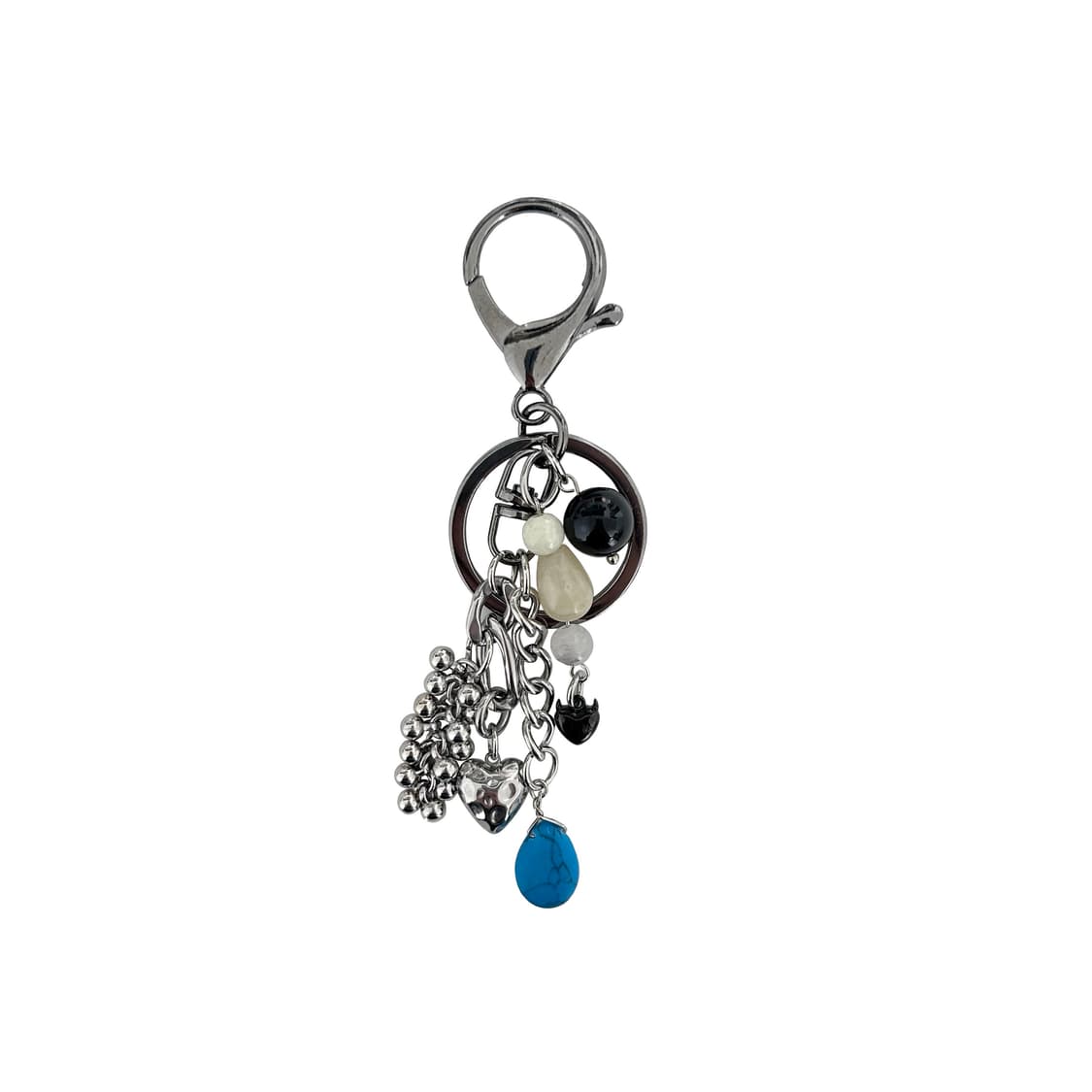 Black heart keyring  상품이미지1