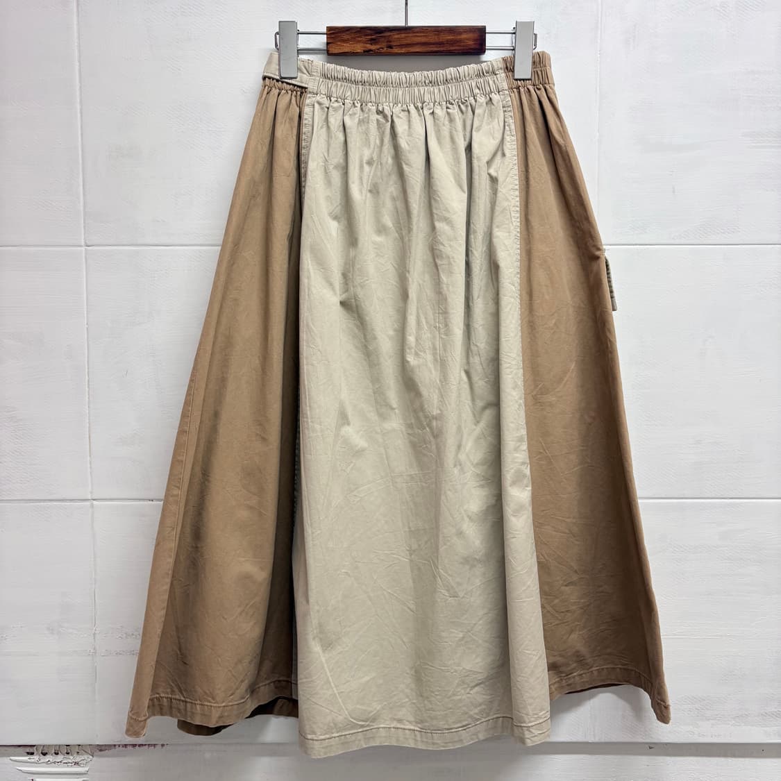 Riche glamour 코튼 포켓 언발 스커트 (M) JPN 상품이미지4