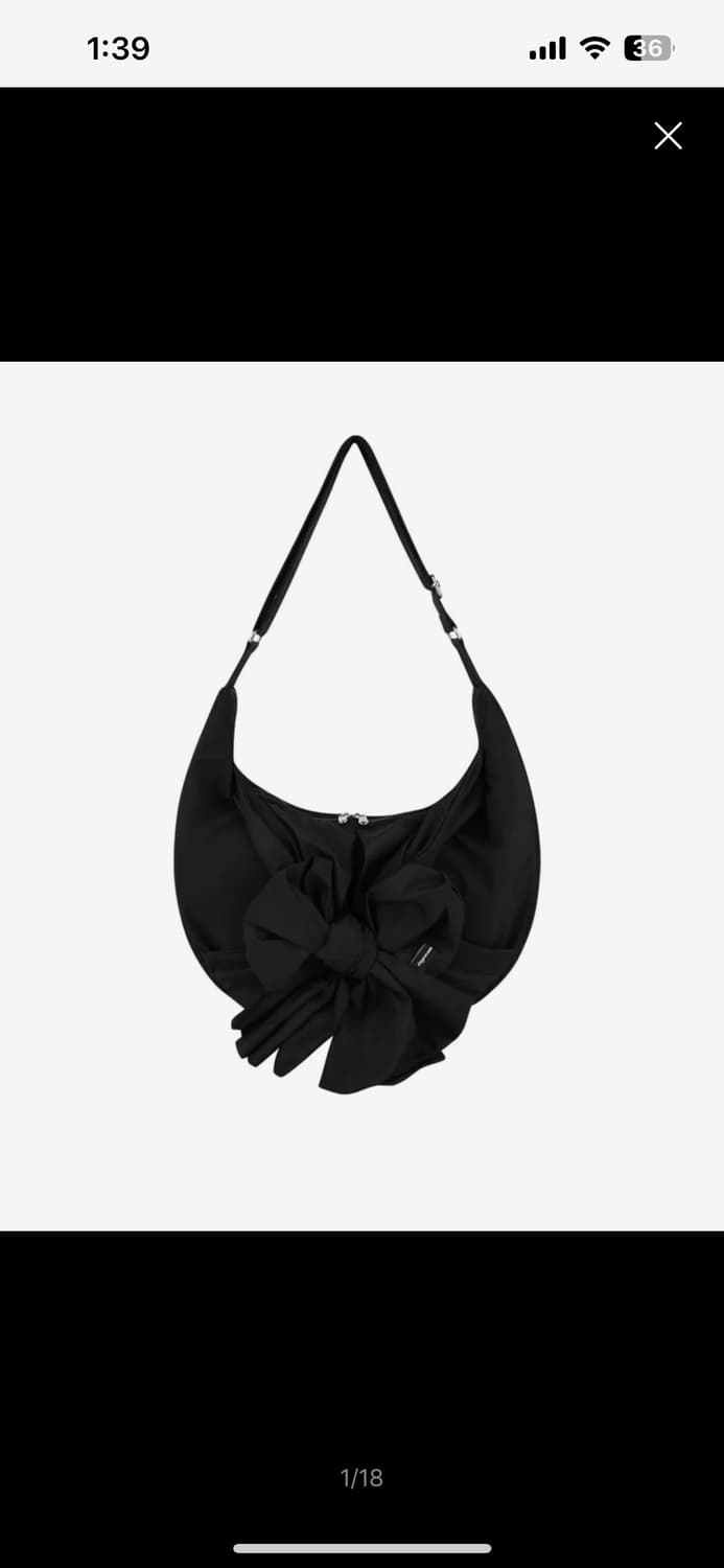 미사용)이우가마카라스 노티드 숄더백 상품이미지1