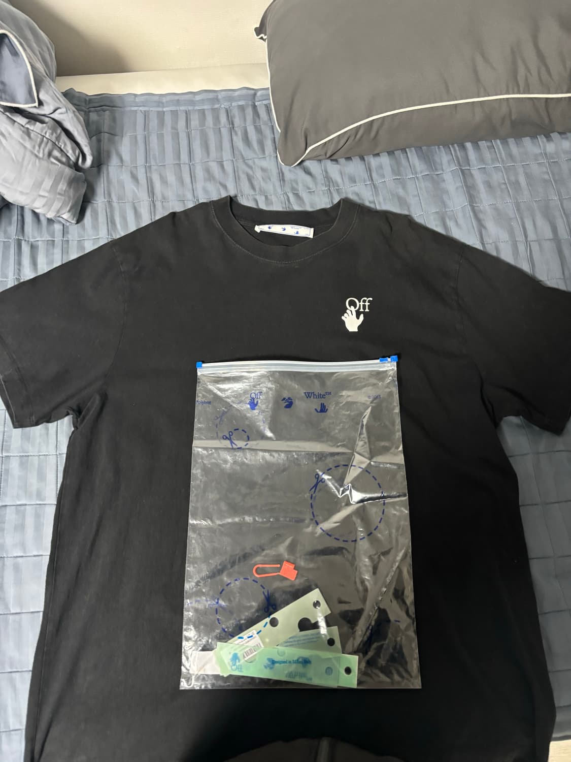 오프화이트 마커 반팔 m 상품이미지4