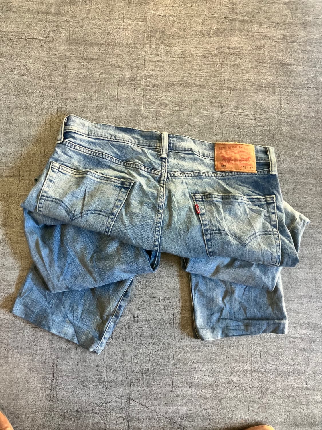Levis 리바이스513 올드스쿨스트릿 워시드 데님팬츠 상품이미지2