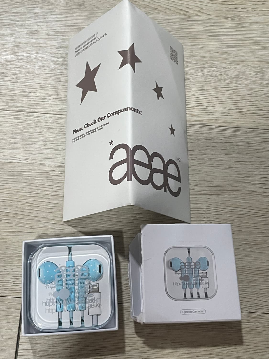 aeae 커스텀 이어폰 라이트닝 8핀 상품이미지3