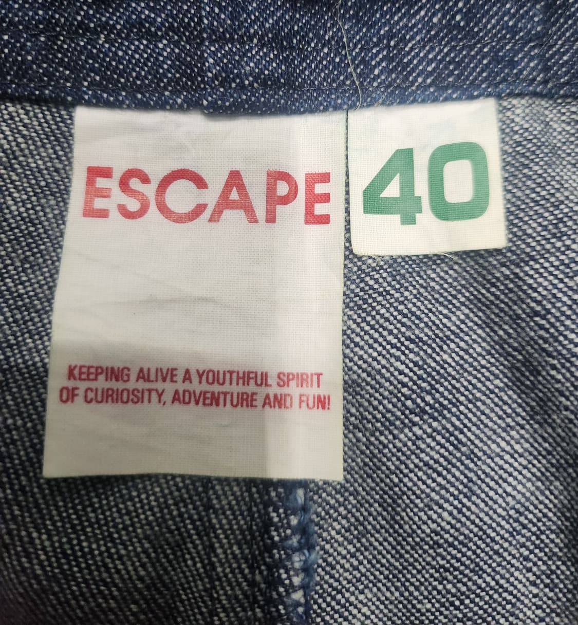 escape 데님 카고 반바지 40 (35-37) 상품이미지3