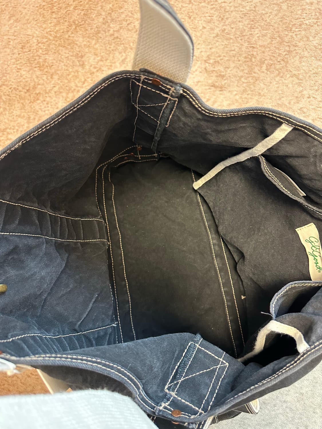 나이스네스(NICENESS)  L.lesh  숄더 토트백 블랙 상품이미지9