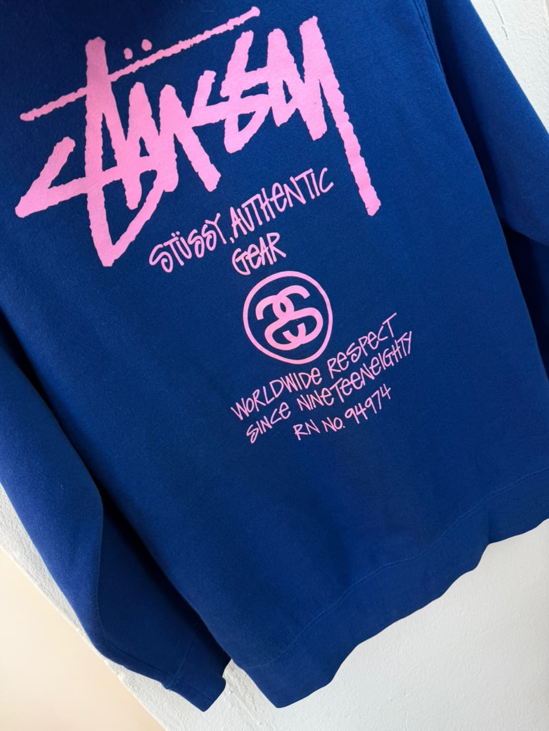 스투시 월드투어 후드집업  상품이미지4