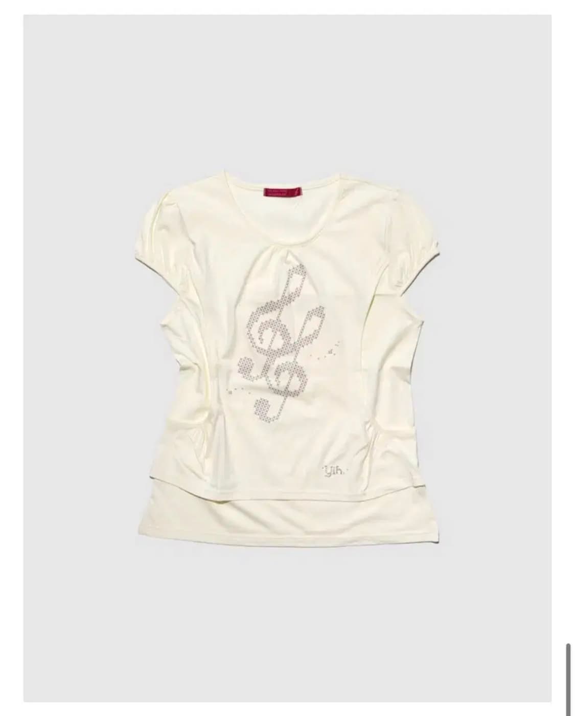 인앤양인하모니 멜로디 하프 슬리브 옐로우 상품이미지1