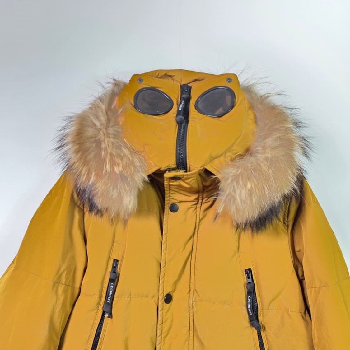 C.P Company 빈티지 밀레밀리아 고글 라쿤 덕다운 파카 L 상품이미지3