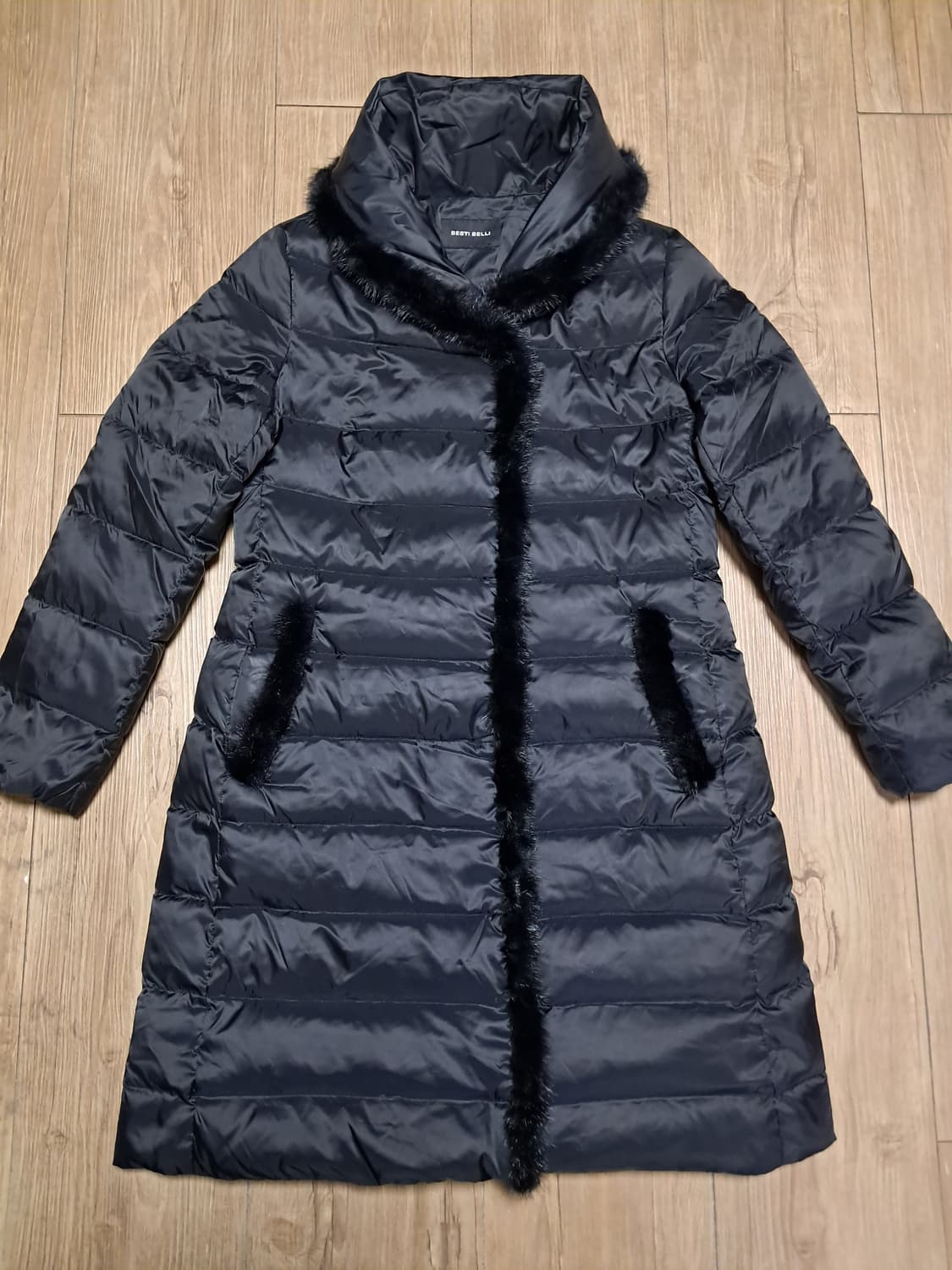 베스띠벨리 밍크퍼 롱패딩 55 상품이미지2