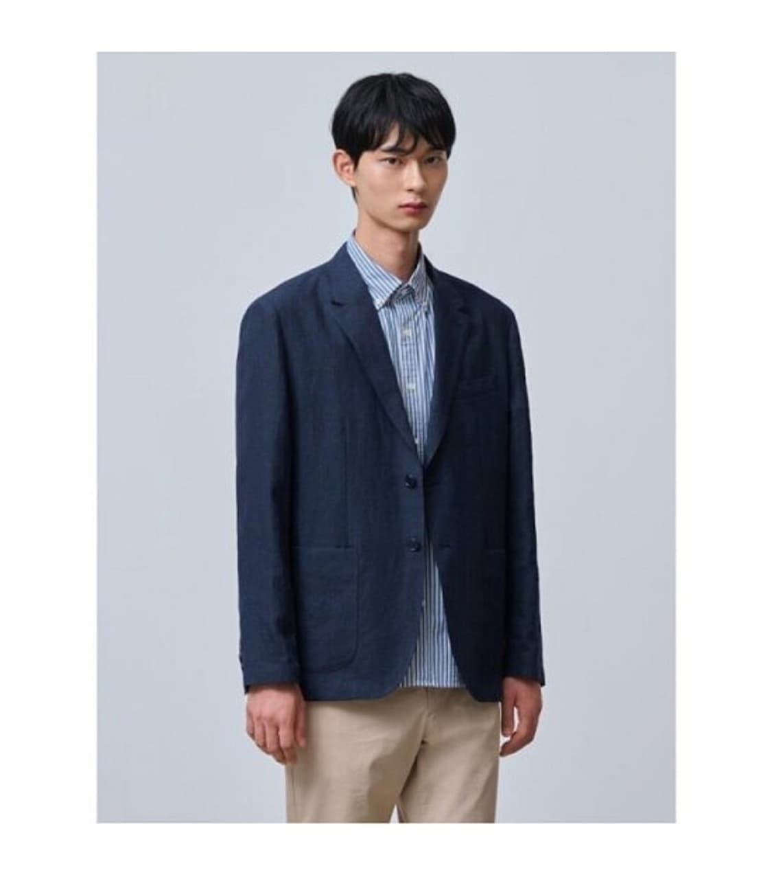 115) 빈폴 네이비 린넨자켓  상품이미지9