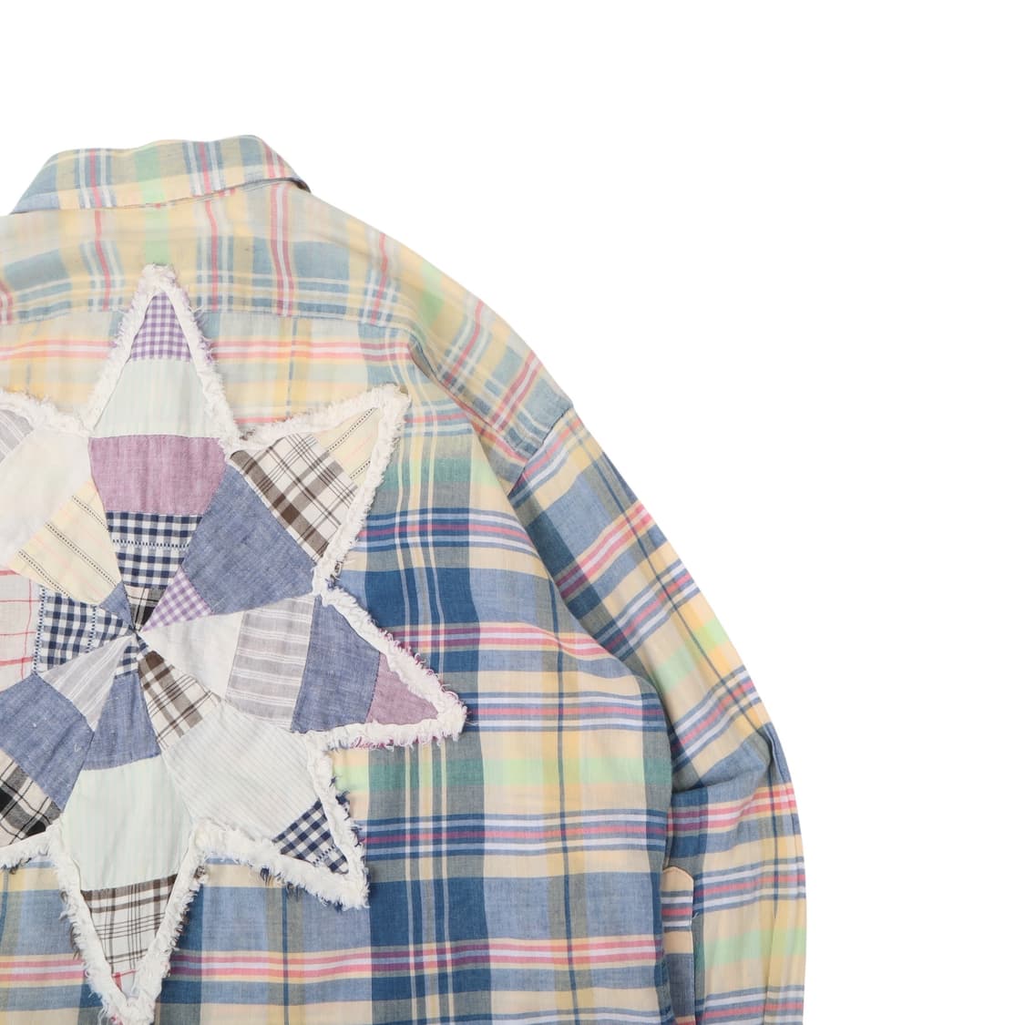 폴로 랄프로렌 퀼트 패치워크 다이드 체크 셔츠 상품이미지2