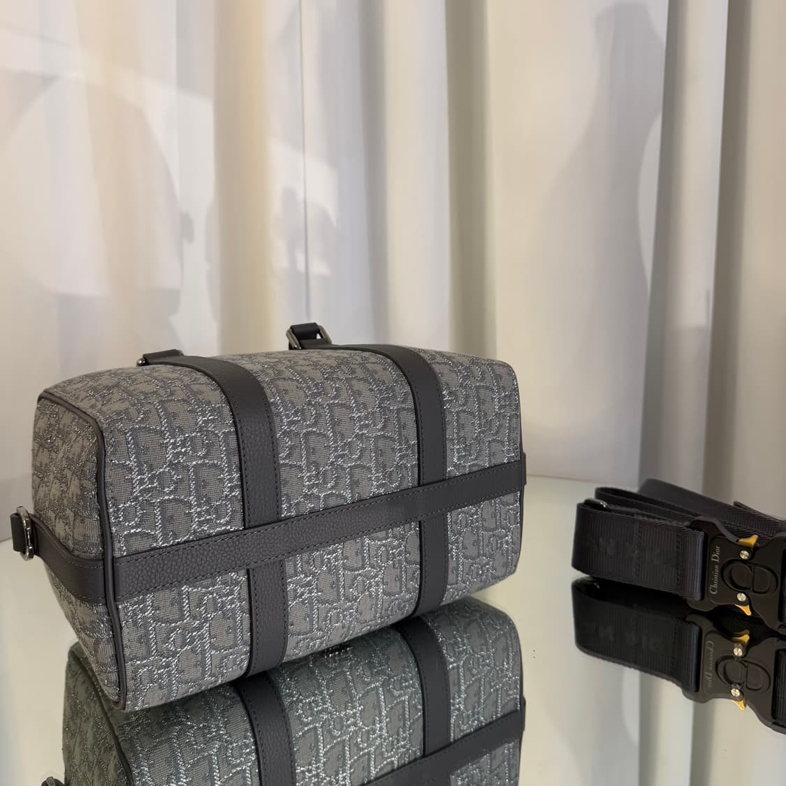 A+ / 26 디올 오블리크 루테늄 링고 백 한정판 (스트랩 포함) 상품이미지8