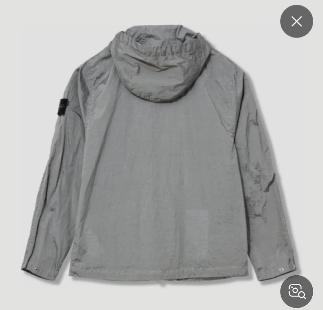 25ss 스톤아일랜드 나일론 메탈 바람막이 XXL 상품이미지6