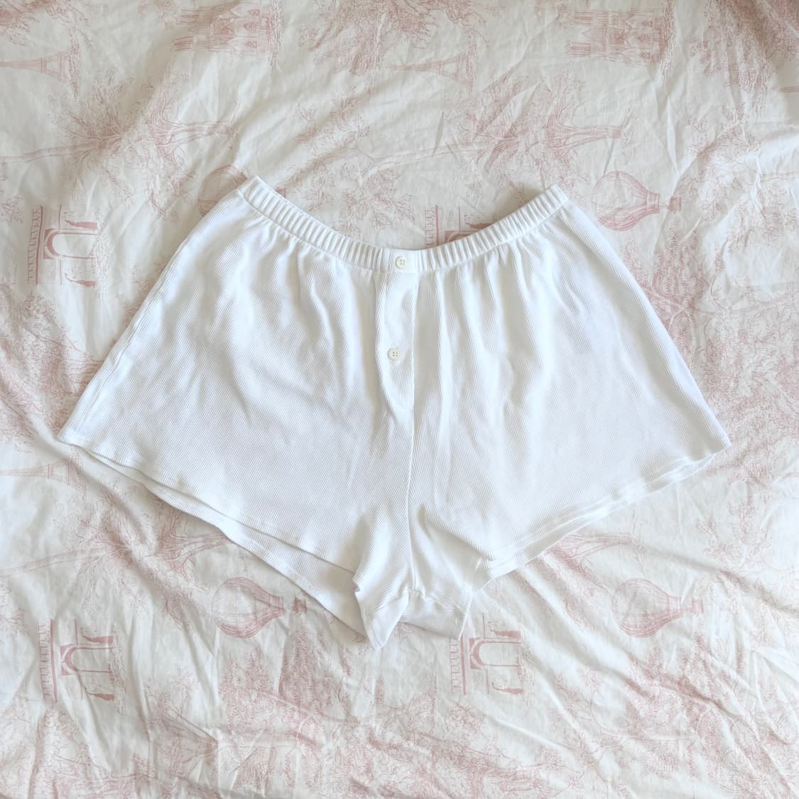 자라 홈 화이트 박서 쇼츠 반바지 룸웨어 홈웨어 브랜디멜빌 라운지 상품이미지1