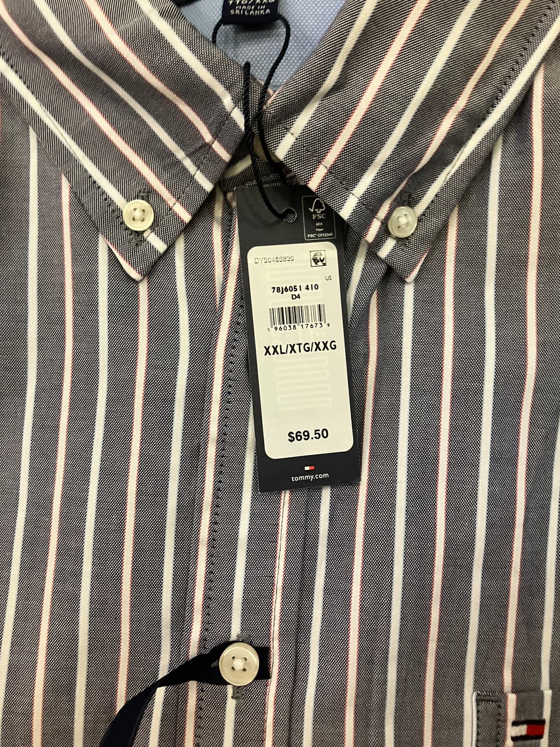 타미힐피거 셔츠 (새상품) 상품이미지4