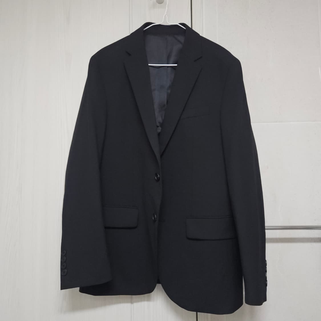 무탠다드 라이트웨이트 베이식 블레이저 블랙 M 자켓 정장 상품이미지1