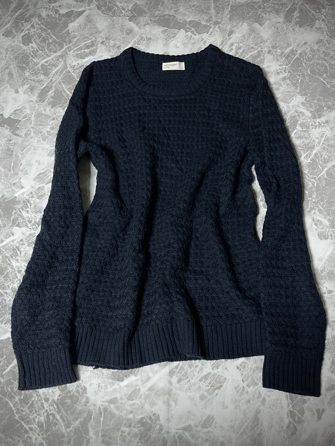 (Back number)long sleeve knit 상품이미지1