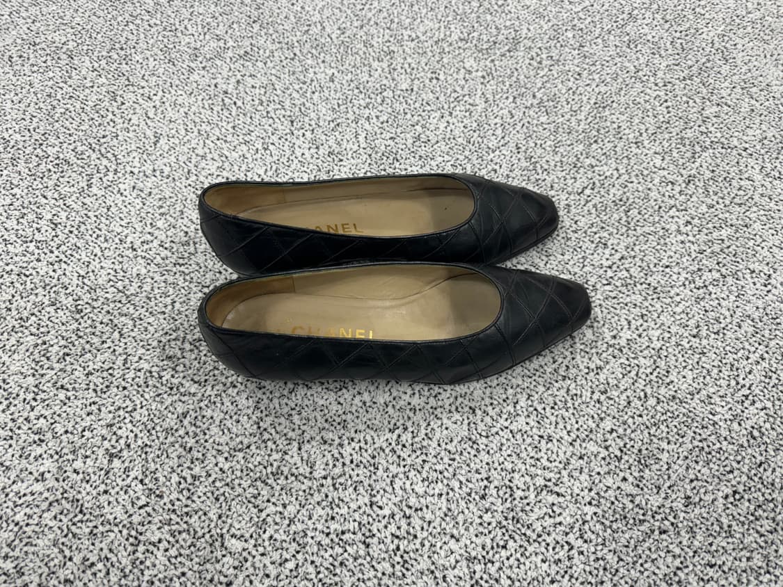 샤넬 빈티지 퀼팅 로퍼 상품이미지1