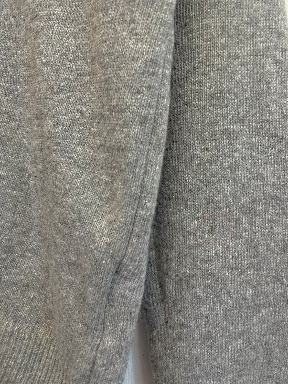 꼼데가르송 PLAY 가디건 그레이 XS 상품이미지5