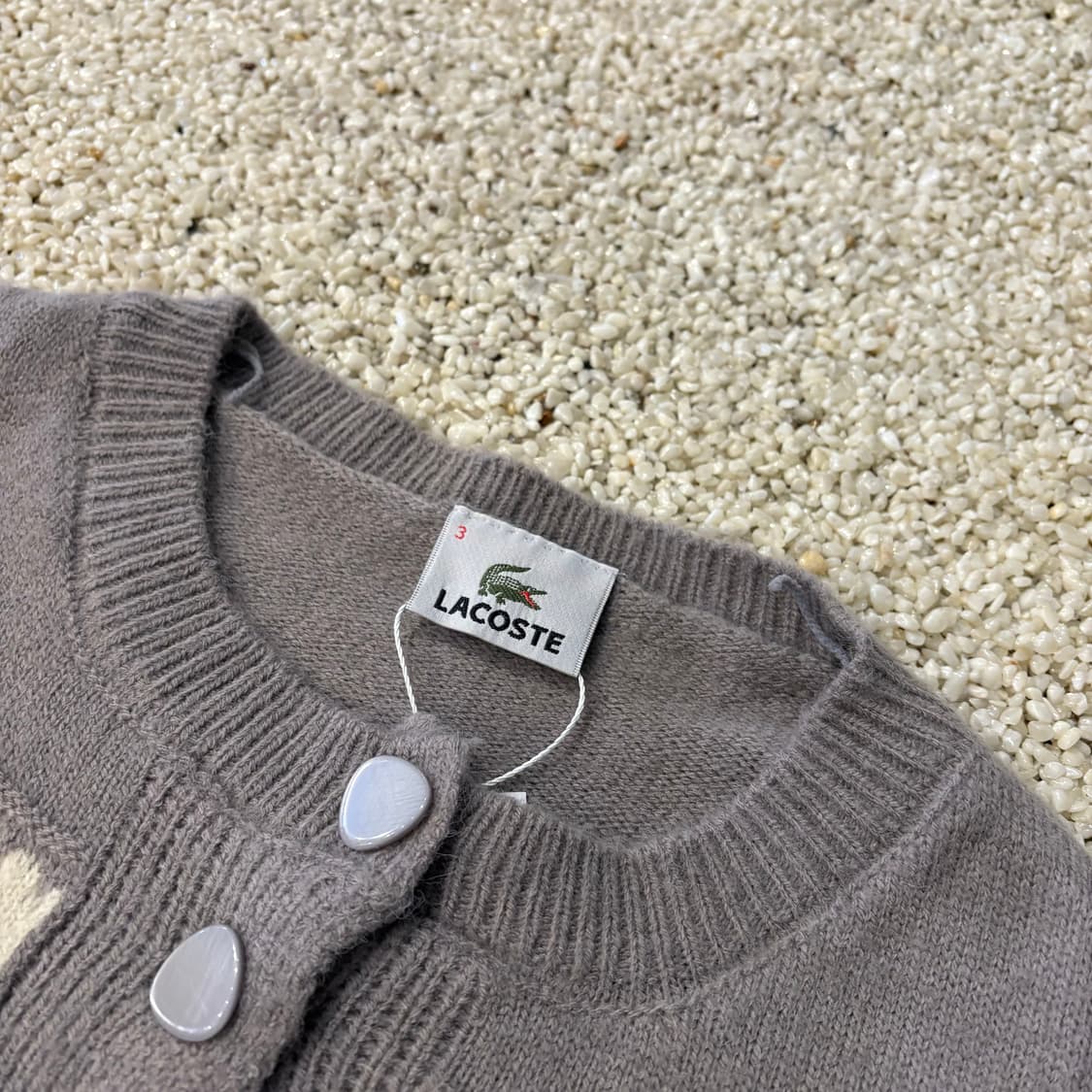 라코스테 긴팔 가디건 ⭐️777 상품이미지3