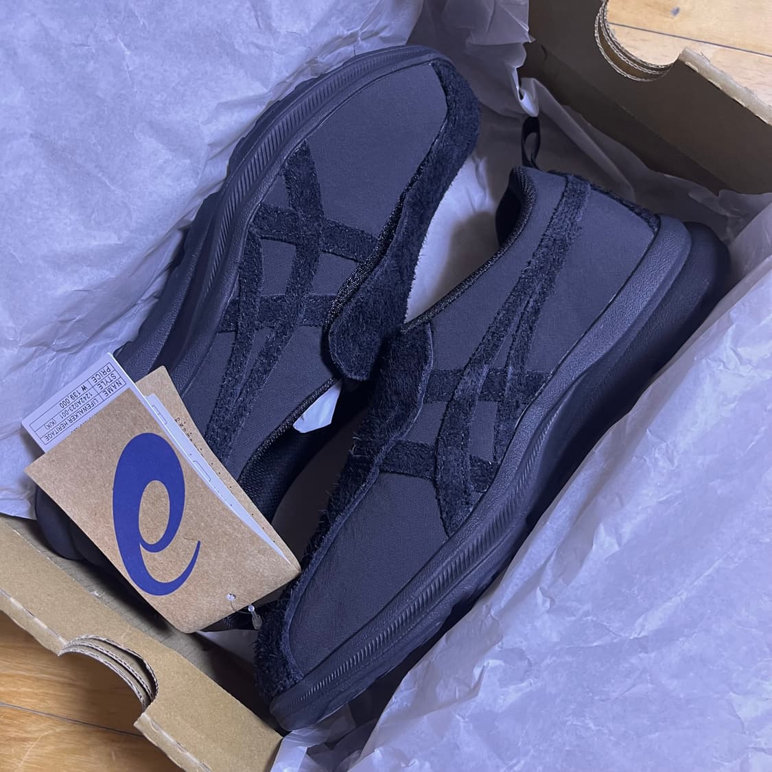 아식스 라이프워커 헤리티지 블랙 225 상품이미지2