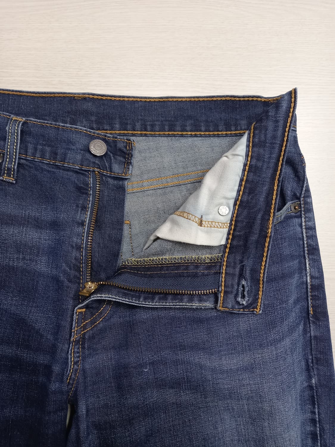 32 리바이스511 워싱 스판 슬림일자진 32-324 상품이미지7