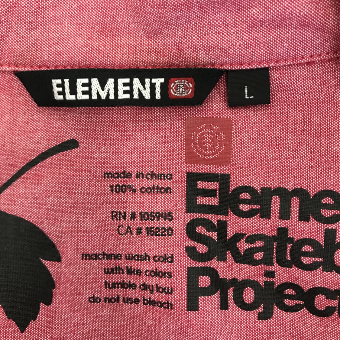 ELEMENT skateborad 00s Y2K 웨스턴 스냅셔츠 [L] 상품이미지5