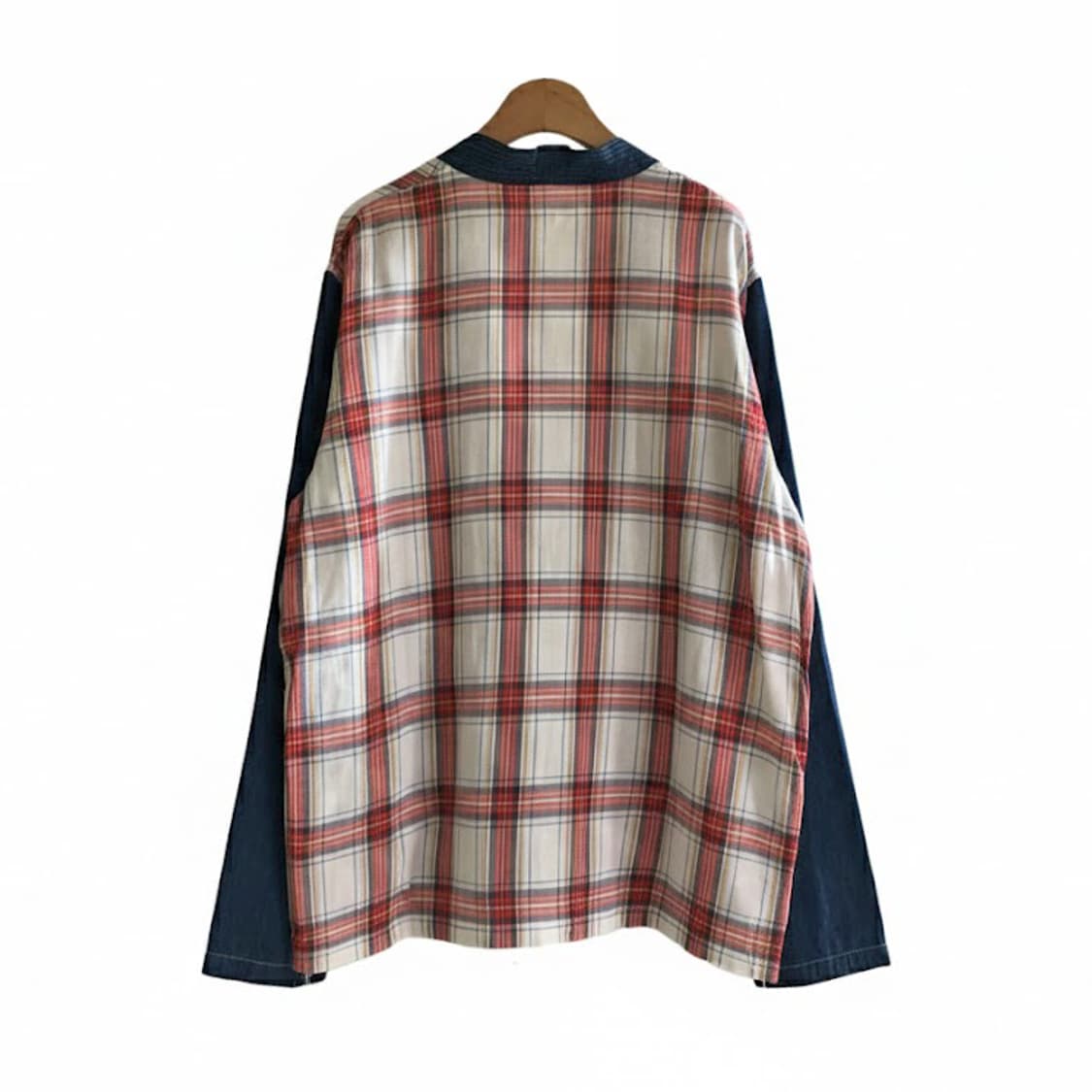 캐피탈 5.5oz 데님 컨트리 체크 카카시 셔츠 3 상품이미지2