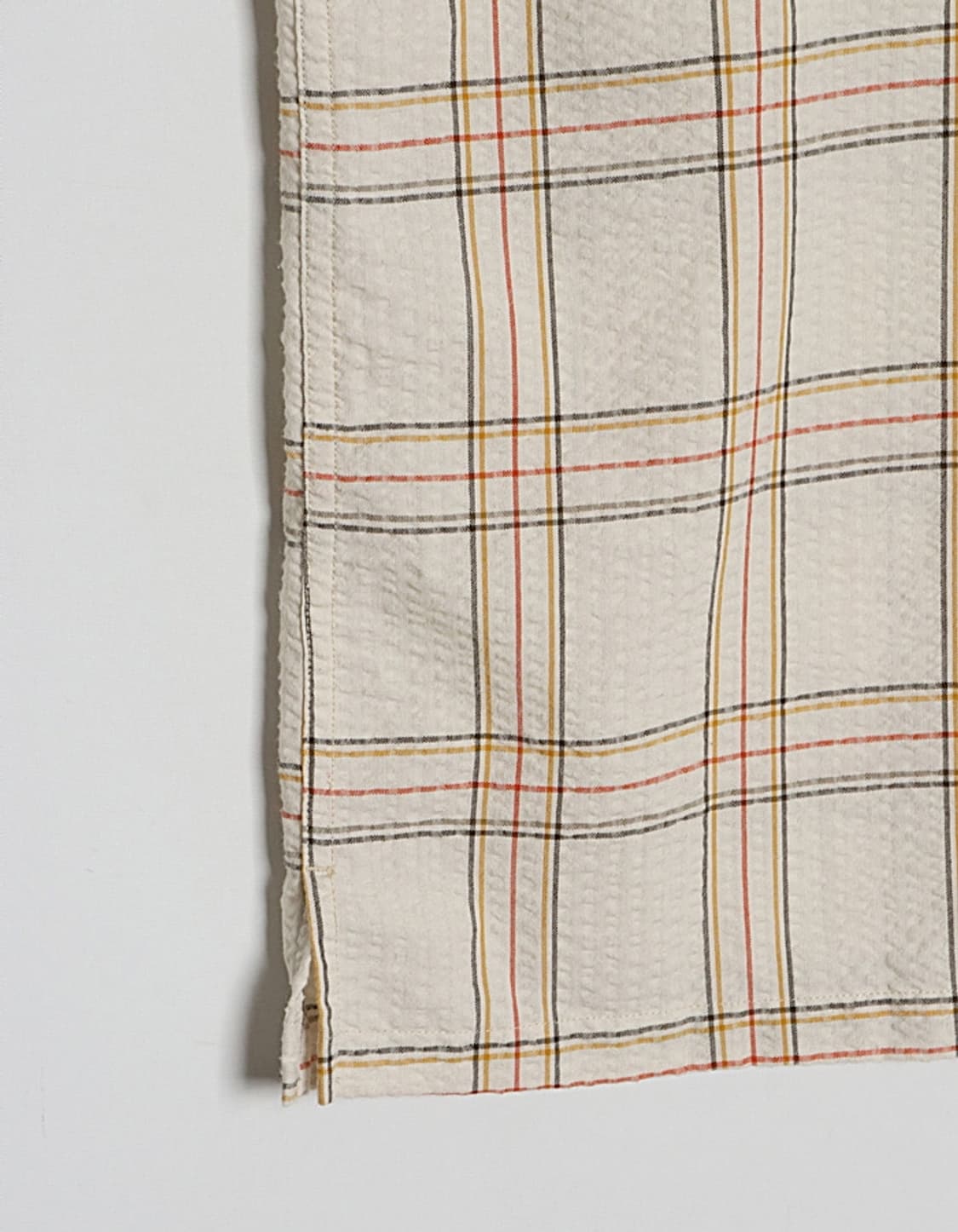 UQ x JW ANDERSON Seersucker Check Shirts 상품이미지4
