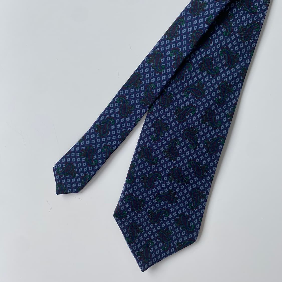 랑방 페이즐리 정품 명품넥타이 (LANVIN) 상품이미지3