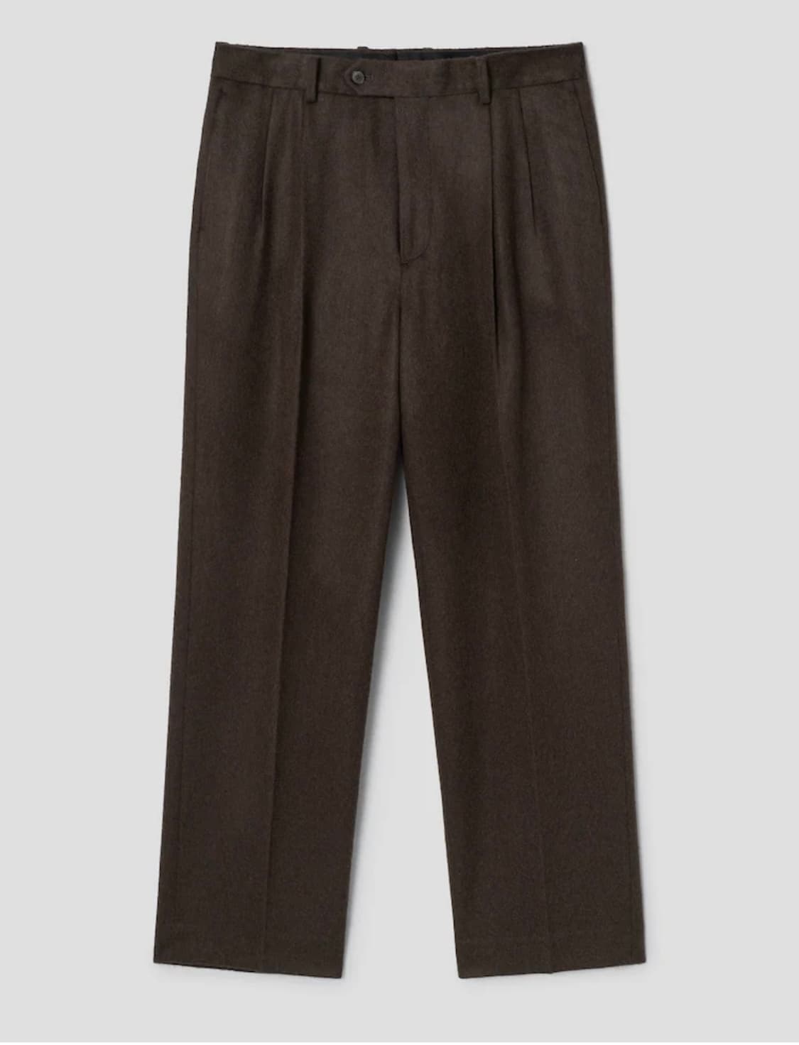 25FW 오라리 베이비 카멜 투턱 슬랙스 상품이미지1