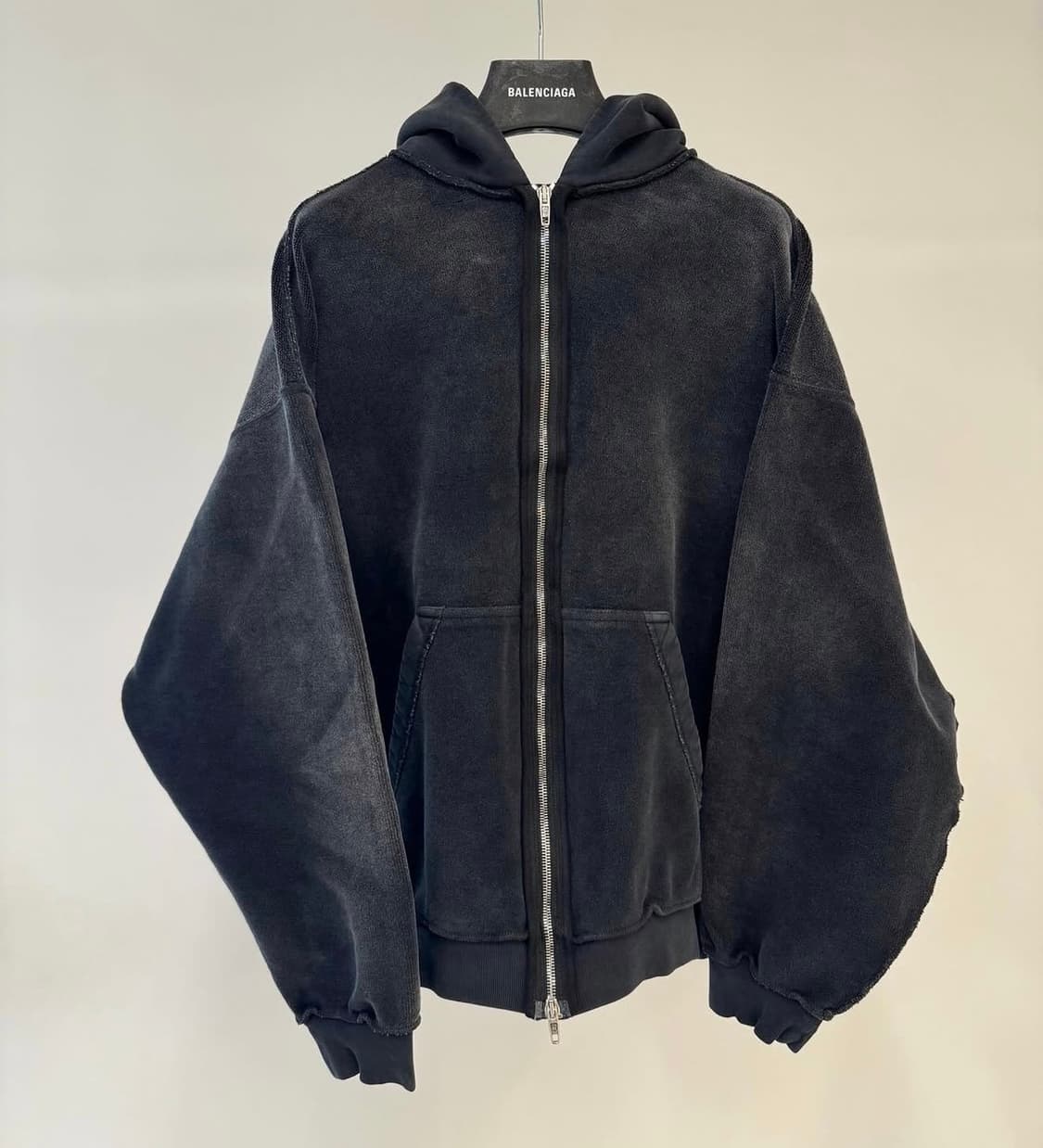 [XL] 발렌시아가 인사이드아웃 후드집업 상품이미지2