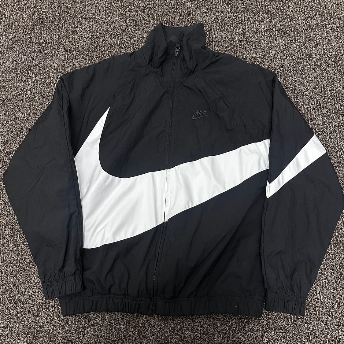 NIKE 나이키 빅스우시 오븐 바람막이 자켓 블랙 M 상품이미지1